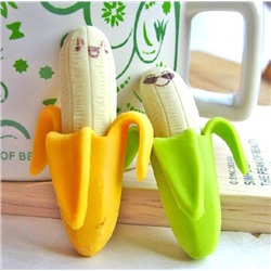 Стирательная резинка «Банан» (2 штуки)