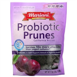 Mariani Dried Fruit, для всей семьи, чернослив с пробиотиками, 198 г (7 унций)