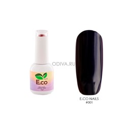 E.Co Nails, гель-лак (№001), 10мл