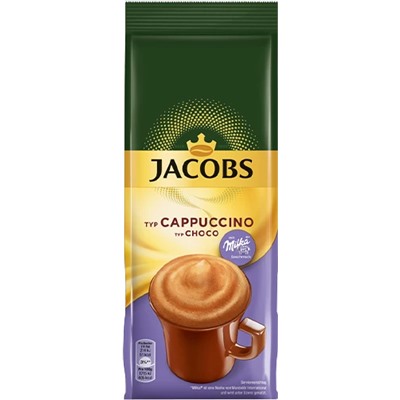 Monarch. Jacobs Cappuccino Choco Milka (растворимый) 500 гр. мягкая упаковка