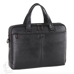 Портфель мужской кожаный 8124-5H black Heanbag