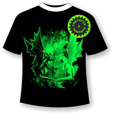 Подростковая футболка с драконами 1107
