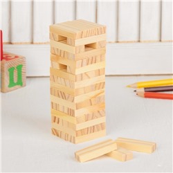 Игра настольная "Падающая башня" 14,5×5×5 см 4326098