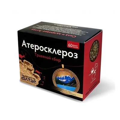 Травяной сбор "Атеросклероз", Фильтр-пакеты, 1,5 г.*60 шт., Фарм-Продукт