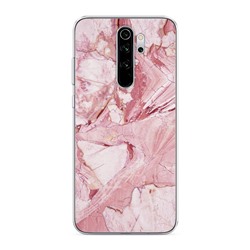 Силиконовый чехол Розовый кварц на Xiaomi Redmi Note 8 Pro