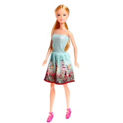 Кукла-модель «Стефания» в платье, МИКС 6888950