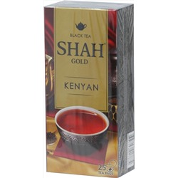 ШАХ GOLD. Черный кенийский чай карт.пачка, 25 пак.
