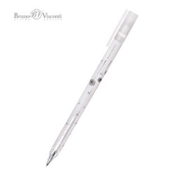 Ручка гелевая "UniWrite. Одуванчики" 0.5 мм синяя 20-0305/05 Bruno Visconti