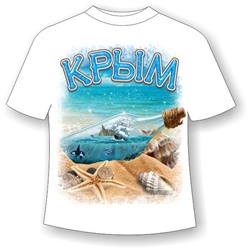 Подростковая футболка Крым бутылка 1175
