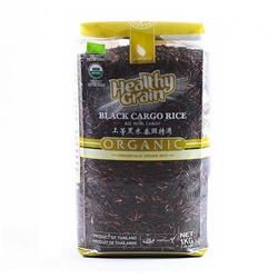 Рис карго чёрный органический Black Cargo Rice Organic Sawat-D 1 кг.