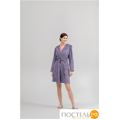 Togas ТАЛИЯ фиол Халат XL(50), 80% хлопок/20% поливискоза, 250 г/м2