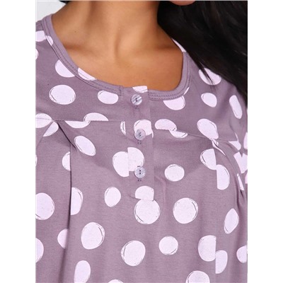Ночная сорочка женская Текс-Плюс, цвет фиолетовый