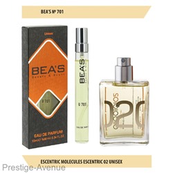 Компактный парфюм Beas U 701 Escentric 02 Molecules unisex 10 ml