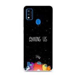 Силиконовый чехол Among Us art на ZTE Blade A51