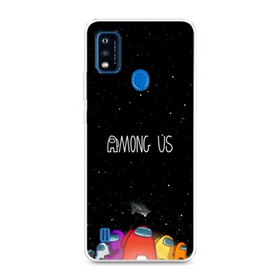 Силиконовый чехол Among Us art на ZTE Blade A51