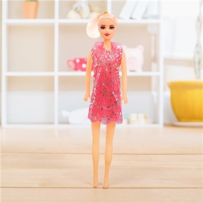 Кукла-модель «Оксана» в платье, МИКС 727466
