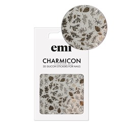 EMI, Charmicon 3D Silicone Stickers - 3D-наклейки для ногтей №222 (Листопад)