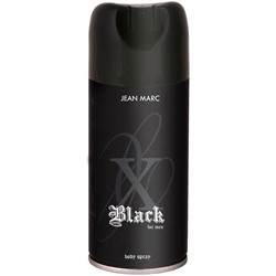 Дезодорант спрей мужской JEAN MARC X BLACK (150мл)