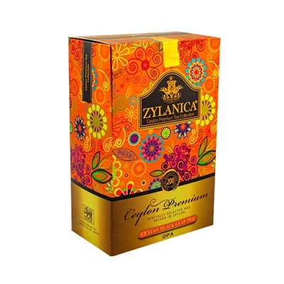 чай ZYLANICA Ceylon Premium "OPA" черный 200 г.