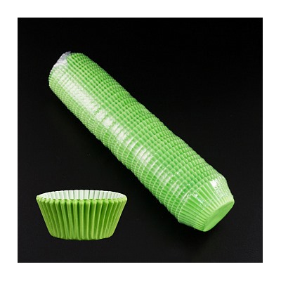 Капсулы бумажные Зеленые 50*30 мм, 1000 шт