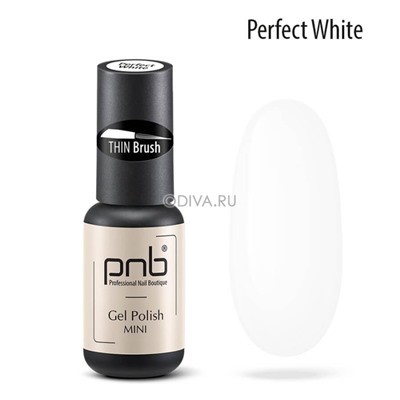 PNB, гель-лак "Perfect White", 4 мл