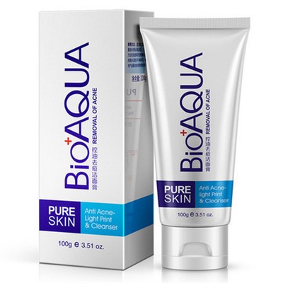 BioAqua Пенка для умывания от акне Removal of acne, 100 гр