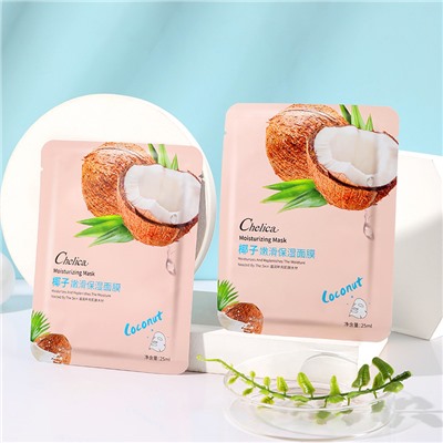 Chelica Маска для лица с экстрактом кокоса, 1 шт.