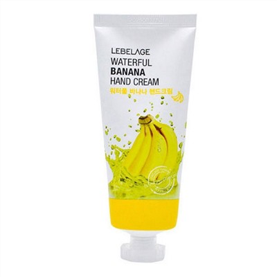 Lebelage Крем для рук с экстрактом банана / Waterful Banana Hand Cream, 100 мл