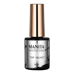 Manita Professional Топ для гель-лака без липкого слоя / Velvet, 10 мл