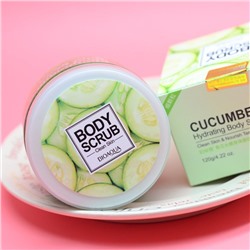 Питательный скраб Body Scrub Cucumber  ( с огурцом) 120g