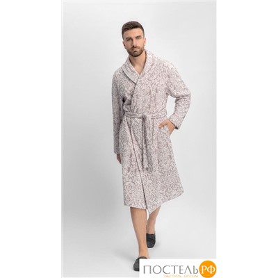 Togas ИЗАР бел/беж Халат L/XL (48-50), 100% хлопок, 400 г/м2