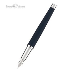 Ручка перьевая "SIENNA" синий металлический корпус, 0.7 мм синяя 20-0344 Bruno Visconti