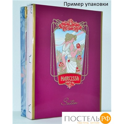 Артикул: 887. Комплект постельного белья (КПБ) из сатина "Коктейль" 1,5 спальный (2 наволочки)