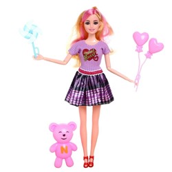 Кукла-модель «Арина» в платье, с аксессуарами, МИКС 5068615