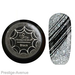 Гель-паутинка Spider Gel Francheska (Black)