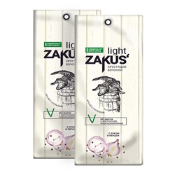 "ZAKUS" хрустящие бочонки с луком и перцем, 50 г