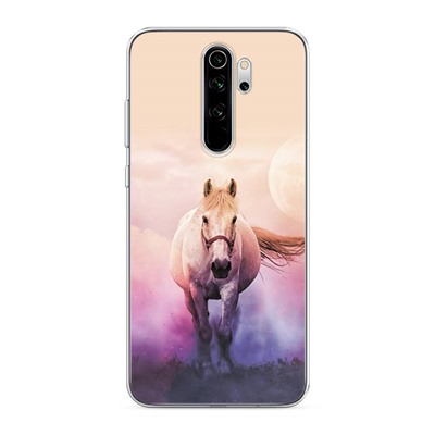 Силиконовый чехол Скакун на Xiaomi Redmi Note 8 Pro