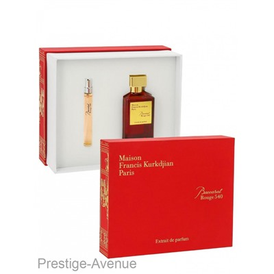 Парфюмированный набор A Plus Maison Francis Kurkdjian "Baccarat Rouge 540" Extrait de Parfum unisex 100 ml + тестер 8 ml