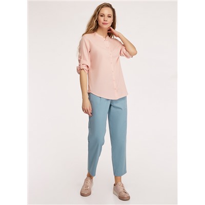 Брюки mom fit из хлопка