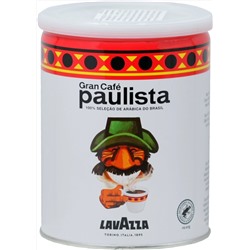 LAVAZZA. Paulista (молотый) 250 гр. жест.банка