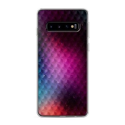 Силиконовый чехол Геометрия 19 на Samsung Galaxy S10