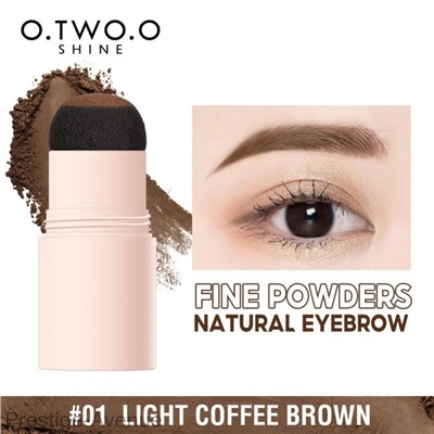 O.TWO.O Пудра для бровей арт. SE010 Dark Coffee Brown #02 1.5 g.