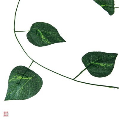 Растение искусственное "Лиана" 2,3-2,4 м. средний лист, арт 2