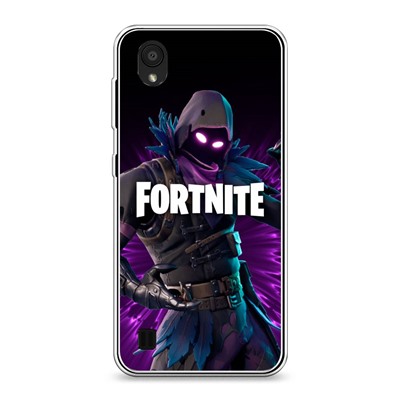 Силиконовый чехол Raven Fortnite на ZTE Blade A5 (2019)