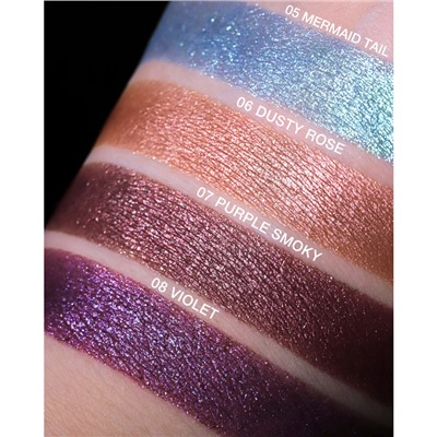 Тени для век Eyeshadow Sparkle тон 07 purple smoky