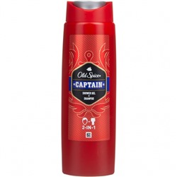 Гель для душа и Шампунь OLD SPICE Captain 2 в 1 400 мл