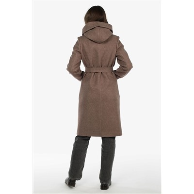 01-10918 Пальто женское демисезонное (пояс)
