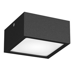 Светильник ZOLLA 10Вт LED 3000K черный 10x10x5,5см