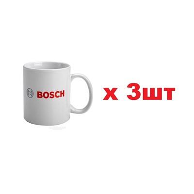 Bosch кружка 3шт