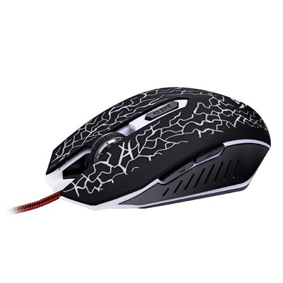 Мышь оптическая Nakatomi Gaming mouse MOG-15U (black) игровая